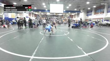 190 lbs Champ. Round 3 - Jaxen Cooke, Norco vs Brody Carson, Fountain Valley
