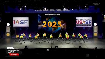 Wolves Army Cheer - Alpha [2025 Open Pom Semis] 2025 The Dance Worlds