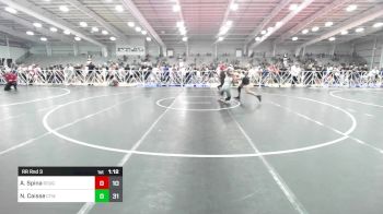 119 lbs Rr Rnd 3 - Antonio Spina, Roughnecks vs Noah Caisse, CTWHALE