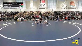 75 lbs Champ. Round 2 - Jack O`Grady, Long Beach Gladiators Wrestling vs Elijah Payne, Midlakes Youth Wrestling