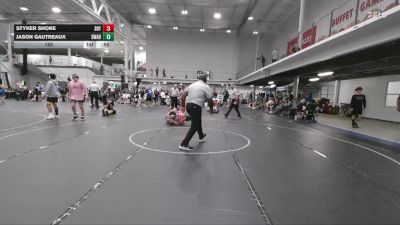 150 lbs Semis & 1st Wrestleback (8 Team) - Jason Gautreaux, Savage WA Boogiemen vs Styker Shore, Team Shutt