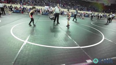 67 lbs Round Of 16 - Oland White, Pryor Tigers vs Baze Fox, Perkins