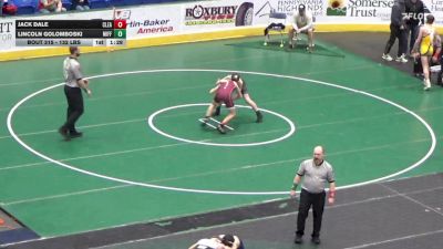 132 lbs Round Of 32 - Jack Dale, Clearfield vs Lincoln Golomboski, Mifflinburg