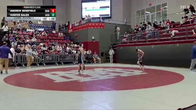 120 lbs Cons. Round 3 - Hunter Bales, Lakeway Christian Academy vs Andrew Benefield, Christian Brothers High School