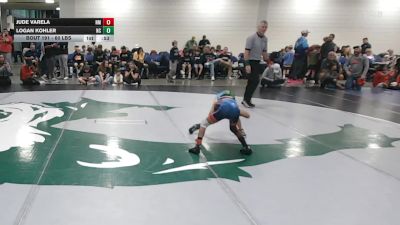 60 lbs Consi Of 16 #2 - Jude Varela, NM vs Logan Kohler, NC