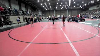 100 lbs Champ. Round 2 - Liyanna Bencomo, Garden City vs Kinley Harker, Lee`s Summit West