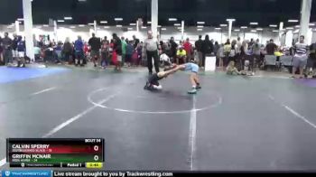 72 lbs Round 7 (10 Team) - Calvin Sperry, Distinguished Black vs Griffin McNair, Iron Horse