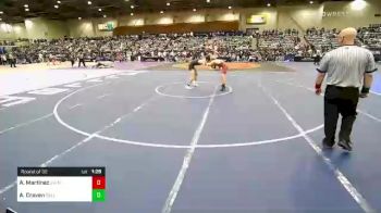 138 lbs Round Of 32 - Aaron Martinez, JW North vs Andrew Craven, Dallas Mat Club
