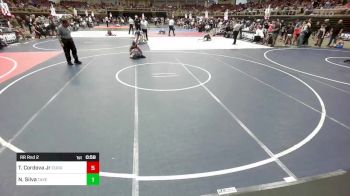 81 lbs Rr Rnd 2 - Tony Cordova Jr, Duran WC vs Noah Silva, Takedown Elite