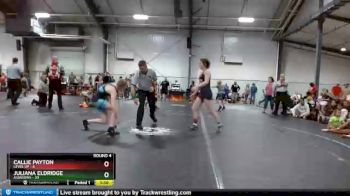 118 lbs Round 4 (6 Team) - CALLIE PAYTON, Level Up vs Juliana Eldridge, Assassins