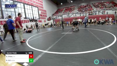 80 lbs Quarterfinal - Beau Sites, Chandler Takedown Club vs Bryor Gill, ARDMORE TAKEDOWN CLUB