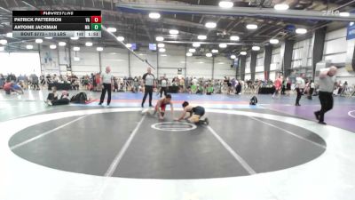 113 lbs Round Of 32 - Patrick Patterson, VA vs Antoine Jackman, MA