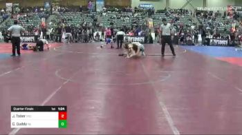 120 lbs Quarterfinal - Jaxson Taber, Yuba Sutter Combat vs Connor Cuddy, Nevada Elite