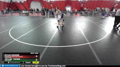 132 lbs Cons. Round 1 - Michael Yaeger, Wisconsin vs Dylan Wagner, Reedsburg Area High School Wrestling