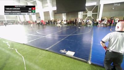 135 lbs Champ. Round 1 - Gunner Marshall, Total Domination Wrestling Club vs Nolan Carlson, Champions Wrestling Club