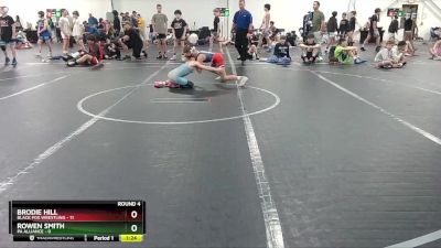 80 lbs Round 4 (8 Team) - Rowen Smith, PA Alliance vs Brodie Hill, Black Fox Wrestling