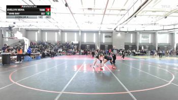 114 lbs Consi Of 4 - Evellyn Neiva, Trumbull vs Evie Day, Guilford