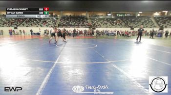160 lbs Final - JORDAN MCKINNEY, Broken Arrow vs Jaydan Gates, Gore Public Schools