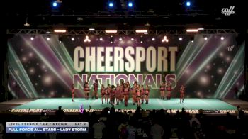 Full Force All Stars - Lady Storm [2026 L1 Senior - D2 - Medium Day 2] 2026 CHEERSPORT National All Star Cheerleading Championship