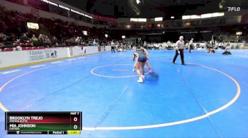 152 lbs Semifinal - Mia Johnson, Casteel vs Brooklyn Trejo, Poston Butte