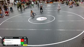 50 lbs Round 1 (3 Team) - Damian Alejandre, Eastside vs Banks Meyers, Ninety Six