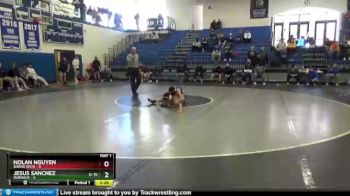 141 lbs Round 1 (4 Team) - Jesus Sanchez, Dubuque vs Nolan Nguyen, Buena Vista