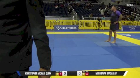 Mendbayar Baasanjav vs Christopher Michael Quirk 2025 Pan IBJJF Jiu-Jitsu No-Gi Championship