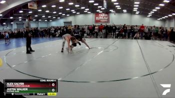 126 lbs Cons. Round 6 - Alex Salyer, Warrior Wrestling Club vs Justin Walker, Machine Shed