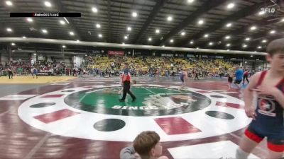 130 lbs Semifinal - Ty Larson, Chamberlain Cubs Wrestling vs Trevor Keller, Laurel Matburners