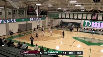 Replay: MIT vs Babson | Feb 12 @ 8 PM