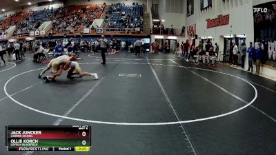 144 lbs Cons. Semi - Ollie Korch, Loyola-Blakefield vs Jack Juncker, Landon School