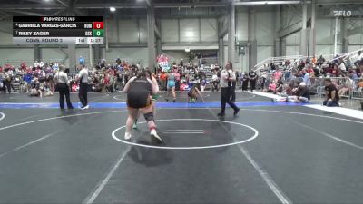 235 lbs Cons. Round 2 - Riley Zager, De Soto Kids vs Gabriela Vargas-Garcia, Humboldt