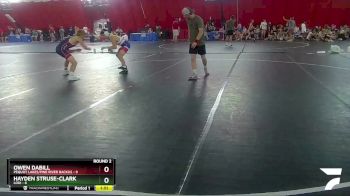 126 lbs Round 2 (16 Team) - Owen Dabill, Pequot Lakes/Pine River Backus vs Hayden Struse-Clark, Lodi