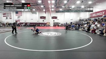 165 lbs Semifinal - Josue Lamb Alvarado, Plainville vs Adam Balfour, Waterford