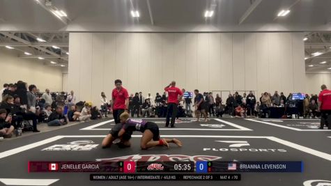 Jenelle Garcia vs Brianna Levenson 2025 ADCC Niagara Open