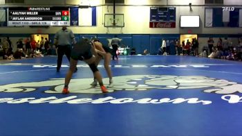 Girls 126 lbs Semifinal - Jaylah Anderson, Ocean Springs Women vs Aaliyah Miller, Daphne