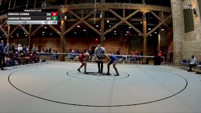 138 lbs Quarters & 1st Wb (16 Team) - Jericho Combs, Columbia vs Adriane Pender, Jordan