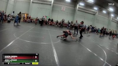 72 lbs Round 1 (6 Team) - Jaxon Sierra, JOURNEYMEN vs Josh Latham, CTWHALE