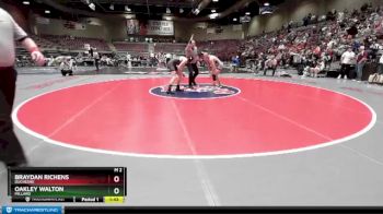 2A 138 lbs Cons. Round 2 - Braydan Richens, Duchesne vs Oakley Walton, Millard