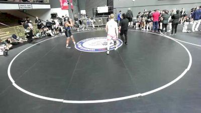 190 lbs David Calkins Jr, MDWA - Mount Diablo Wrestling Association vs Keshaun White, IEWA - Inland Empire Wrestling Association