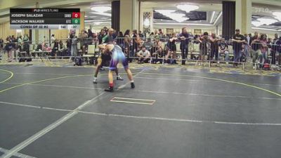 126 lbs Consi Of 32 #2 - Joseph Salazar, Sanderson Wrestling Academy vs Jackson Walker, Atc