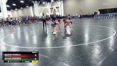 157 lbs Round 1 (8 Team) - Rhonin Swenson, Team Diamond Fish Pink vs Keaton Vessells, SD Blue