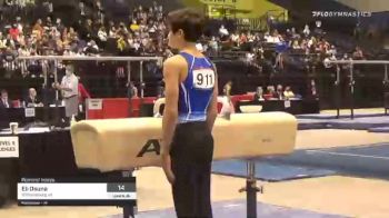 Eli Osuna - Pommel Horse, Williamsburg VA - 2021 USA Gymnastics Development Program National Championships