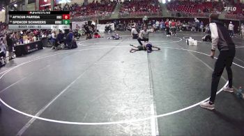 53 lbs Cons. Round 3 - Atticus Partida, Norris Wrestling Club vs Spencer Schweers, Wisner Rec Wrestling Club