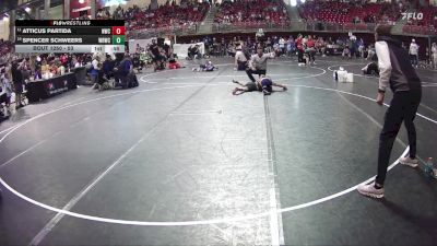 53 lbs Cons. Round 3 - Atticus Partida, Norris Wrestling Club vs Spencer Schweers, Wisner Rec Wrestling Club