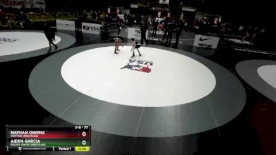 77 lbs Cons. Round 3 - Aiden Garcia, Rough House Wrestling vs Nathan Owens, MatTime Wrestling