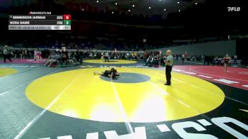 4A/3A/2A/1A Girls 100 Cons. Round 3 - Emmerson Jarman, Scappoose Girls vs Nora Dame, St. Helens Girls