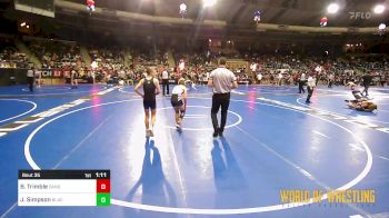 95 lbs Round Of 32 - Braxton Trimble, Sanderson Wrestling Academy vs Jack Simpson, Black Fox Academy