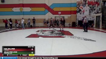 190 lbs Semifinal - Ava Zellmer, Laramie vs Braelynn Love, Cheyenne East