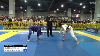 DEISE DOS SANTOS LEONANJO vs ELIZABETH KATHERINE MITROVIC 2023 American National IBJJF Jiu-Jitsu Championship
